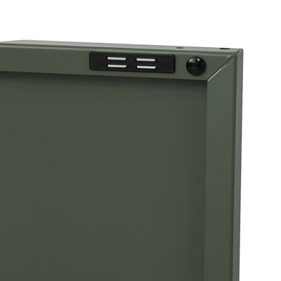 Dealsmate In Buffet Sideboard Metal Cabinet - BASE Green