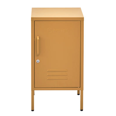 Dealsmate In Bedside Table Metal Cabinet - MINI Yellow
