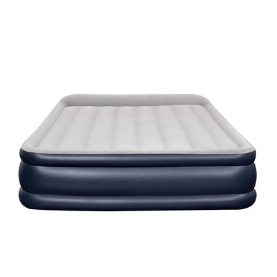Dealsmate  Air Mattress Queen Inflatable Bed 46cm Airbed Blue
