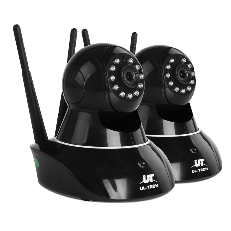 Dealsmate UL-tech 1080P Wireless IP Cameras Security WIFI Cam Black