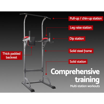 Dealsmate  Weight Bench Chin Up Tower Bench Press Home Gym Wokout 200kg Capacity