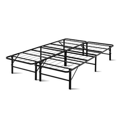 Dealsmate  Folding Bed Frame Metal Base - Double