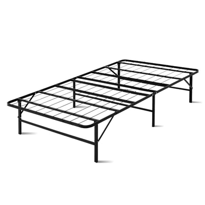 Dealsmate  Folding Bed Frame Metal Base - King Single
