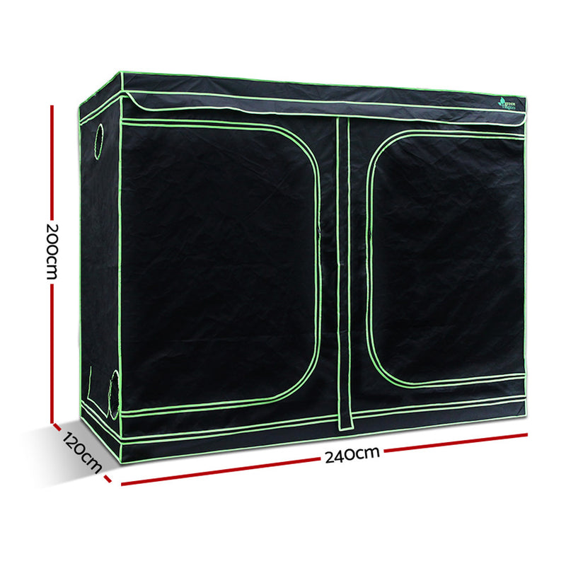 Dealsmate Greenfingers Grow Tent 240x120x200CM Hydroponics Kit Indoor Plant Room System