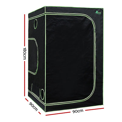 Dealsmate Greenfingers Grow Tent 90x90x180CM Hydroponics Kit Indoor Plant Room System
