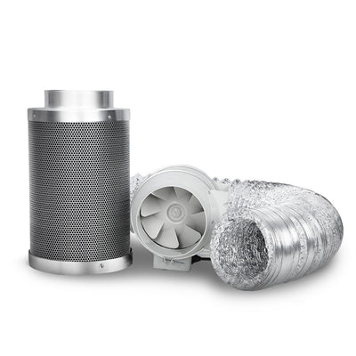 Dealsmate Greenfingers 6Ventilation Kit Fan Grow Tent Kit Carbon Filter Duct Speed Controlled,Greenfingers 6Ventilation Kit Fan Grow Tent Carbon Filter Duct Speed Controlled