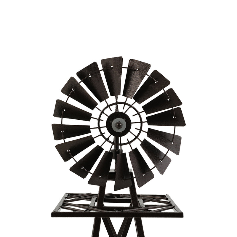 Dealsmate Garden Windmill 120cm Metal Ornaments Outdoor Decor Ornamental Wind Mill