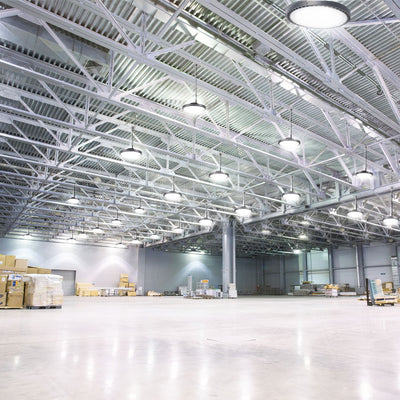 Dealsmate Leier LED High Bay Lights 200W UFO Industrial Workshop Warehouse Factory Lamp
