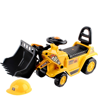 Dealsmate Keezi Ride On Car Toys Kids Excavator Bulldozer Sandpit Digger Car Pretend Play