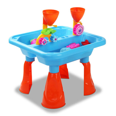 Dealsmate Keezi Kids Sandpit Pretend Play Sets Beach Toys Outdoor Sand Water Table Set