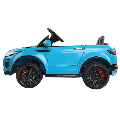 Dealsmate  Kids Electric Ride On Car SUV Range Rover-inspired Toy Cars Remote 12V Blue