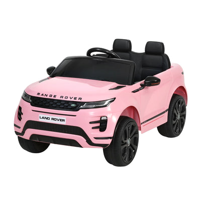 Dealsmate Kids Electric Ride On Car Land Rover Licensed Toy Cars Remote 12V Battery Pink