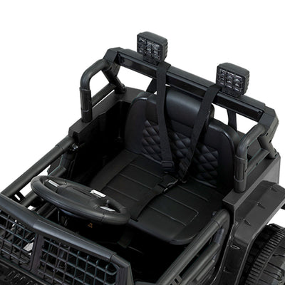 Dealsmate  Kids Electric Ride On Car Jeep Toy Cars Remote 12V Black