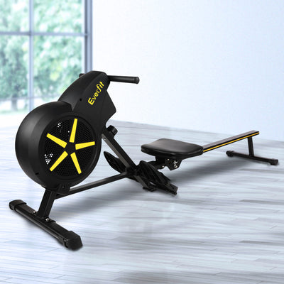 Dealsmate  Rowing Machine Air Rower Exercise Fitness Gym Home Cardio