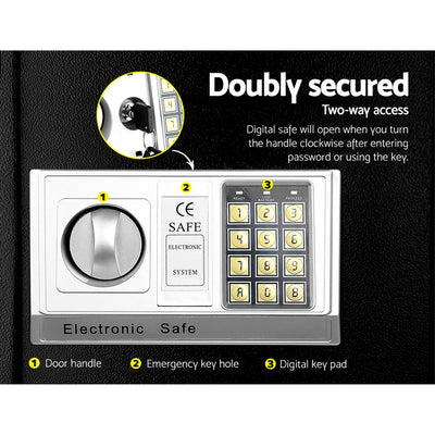 Dealsmate UL-TECH Security Safe Box 16L