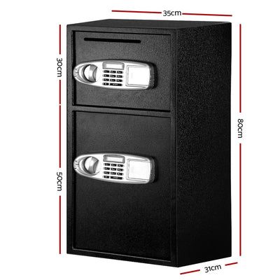 Dealsmate UL-TECH Security Safe Box Double Door