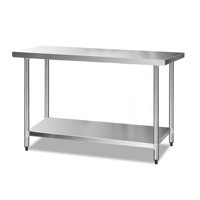 Dealsmate Cefito 1524x610mm Stainless Steel Kitchen Bench 304