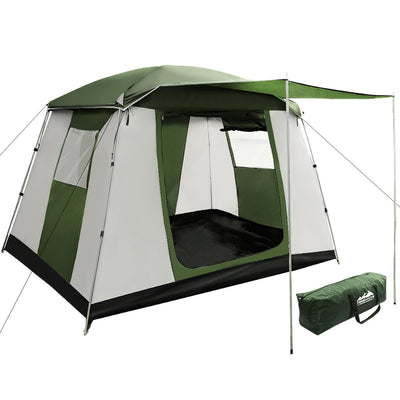 Dealsmate Weisshorn Camping Tent 6 Person Tents Family Hiking Dome
