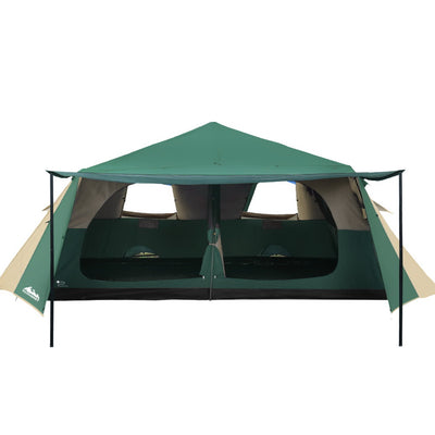 Dealsmate Weisshorn Instant Up Camping Tent 8 Person Pop up Tents Family Hiking Dome Camp