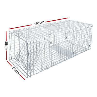Dealsmate  Animal Trap Cage Possum 150x50cm