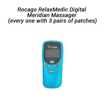 Dealsmate Rocago RelaxMedic Digital Meridian Massager (every one with 3 pairs of patches)