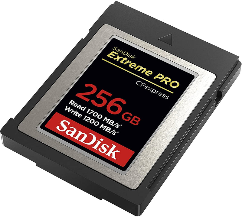 Dealsmate SanDisk 256GB Extreme PRO CFexpress Card Type B - SDCFE-256G-GN4NN READ 1700 MB/S WRITE 1200MB/S