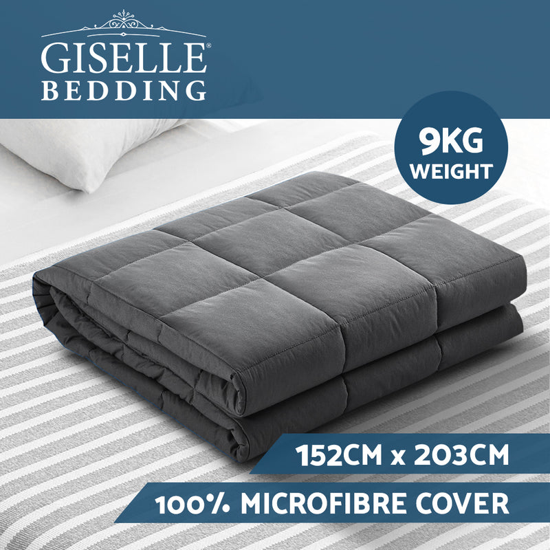 Dealsmate Giselle Weighted Blanket 9KG Adult