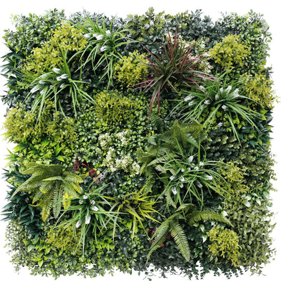 Dealsmate Lush Spring Vertical Garden / Green Wall UV Resistant 100cm x 100cm