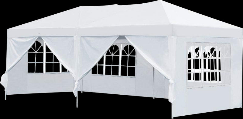 Dealsmate 3x6m Gazebo Outdoor Marquee Tent Canopy White