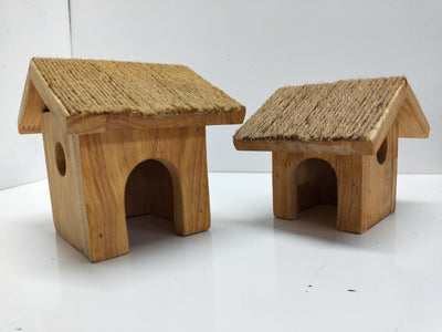Dealsmate Wooden Cottage set of 2