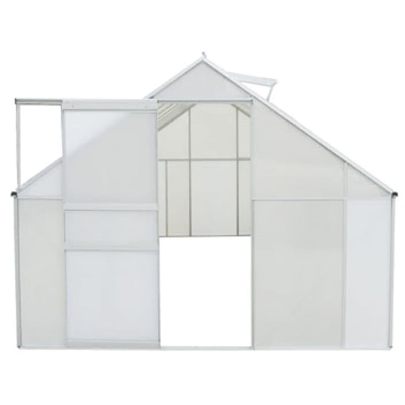 Dealsmate  Greenhouse Polycarbonate and Aluminium 371x250x195 cm