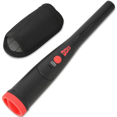 Dealsmate  Pinpointer Metal Detector Black and Red