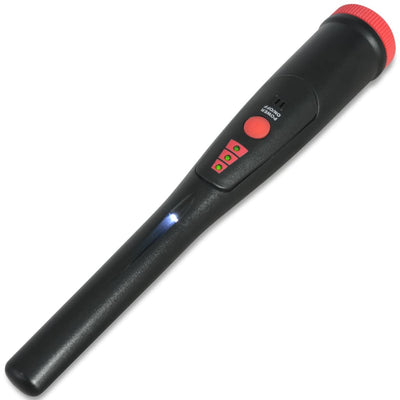 Dealsmate  Pinpointer Metal Detector Black and Red
