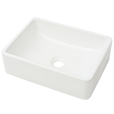 Dealsmate  Basin Ceramic White 41x30x12 cm