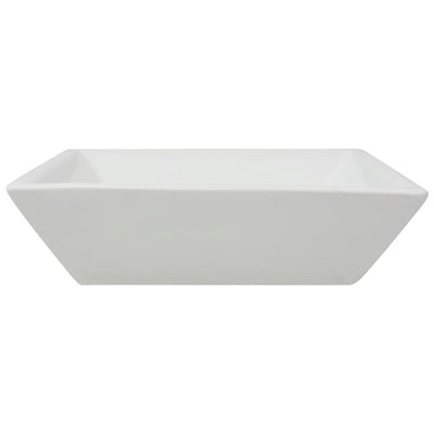 Dealsmate  Basin Square Ceramic White 41.5x41.5x12 cm
