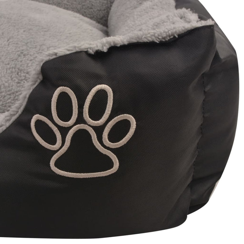 Dealsmate  Dog Bed with Padded Cushion Size L Black