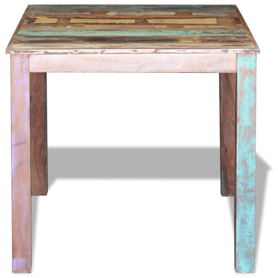 Dealsmate  Dining Table Solid Reclaimed Wood 80x82x76 cm