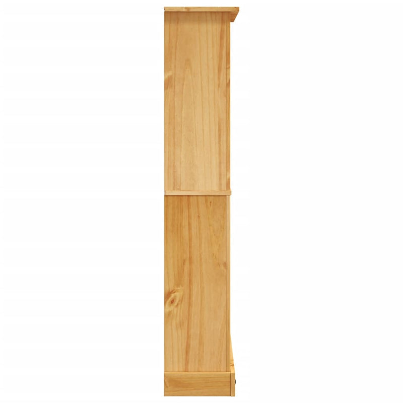 Dealsmate  4-Tier Bookcase Mexican Pine Corona Range 81x29x150 cm