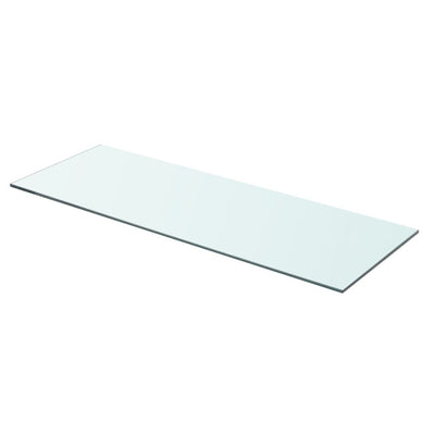 Dealsmate  Shelf Panel Glass Clear 70x25 cm