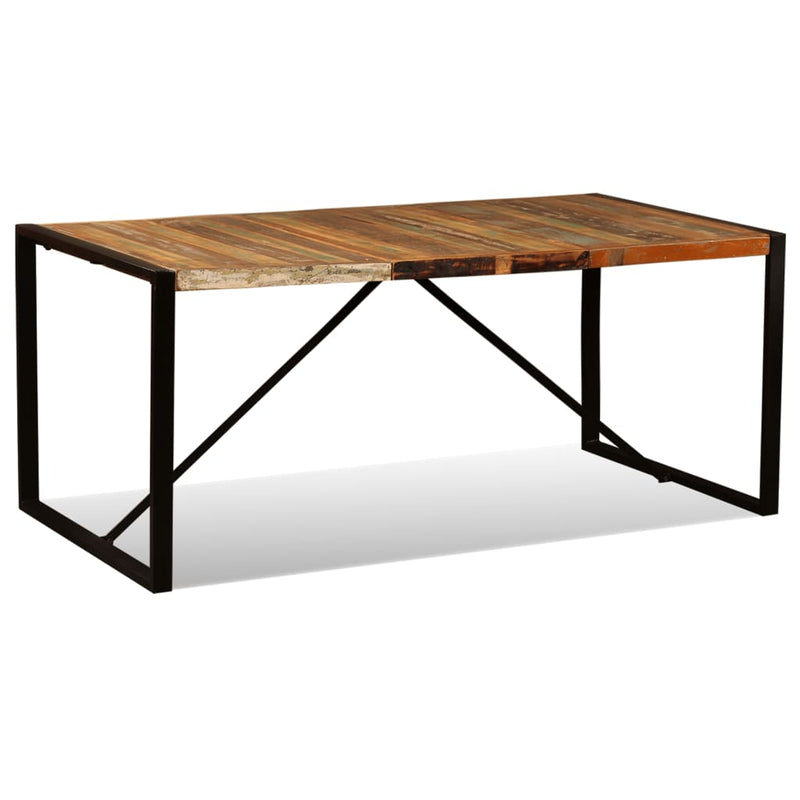 Dealsmate  Dining Table Solid Reclaimed Wood 180 cm