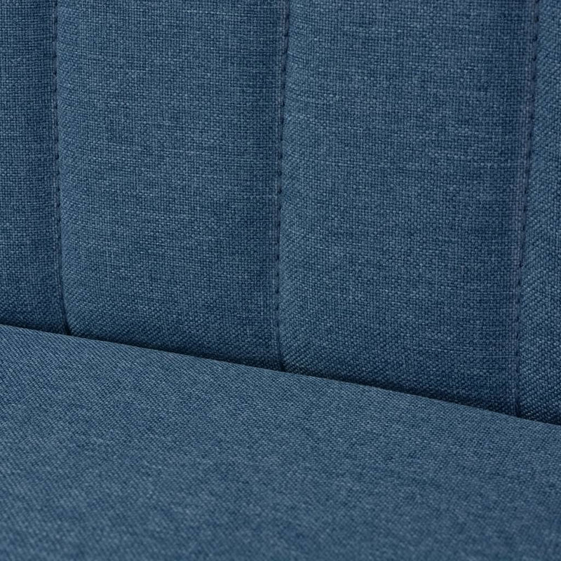 Dealsmate  Sofa Fabric 117x55.5x77 cm Blue