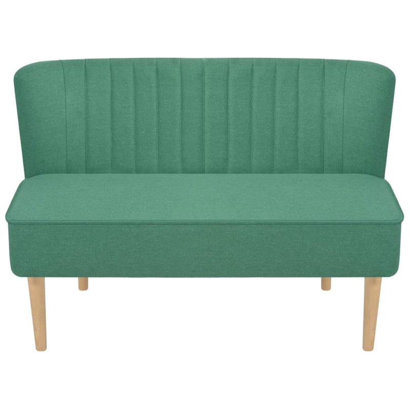 Dealsmate  Sofa Fabric 117x55.5x77 cm Green