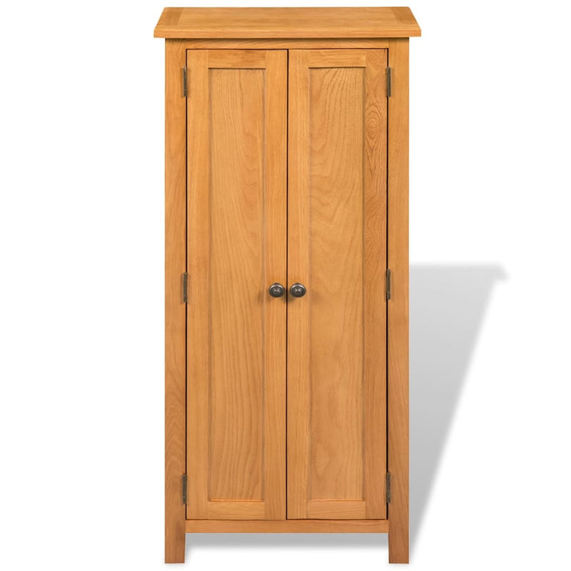 Dealsmate  Storage Cabinet 50x22x122 cm Solid Oak Wood