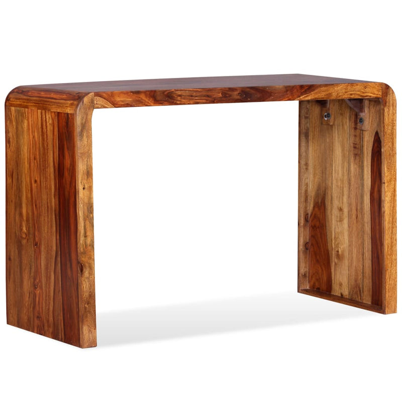 Dealsmate  Sideboard/Desk Solid Sheesham Wood Brown