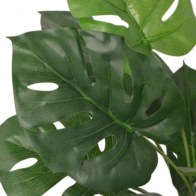 Dealsmate  Artificial Monstera Plant with Pot 45 cm Green