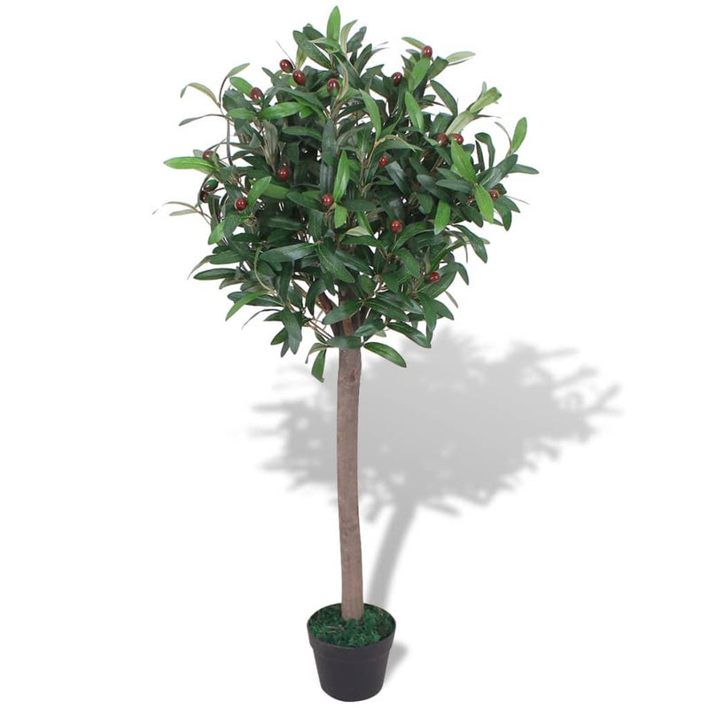 Dealsmate  Artificial Bay Tree Plant with Pot 120 cm Green