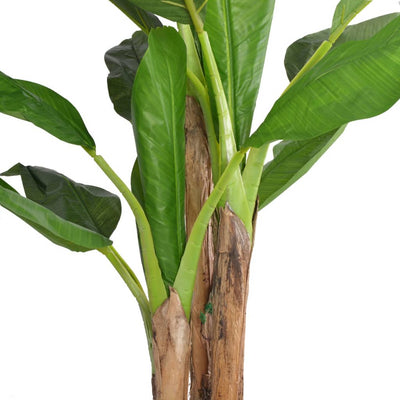 Dealsmate  Artificial Banana Tree Plant with Pot 175 cm Green