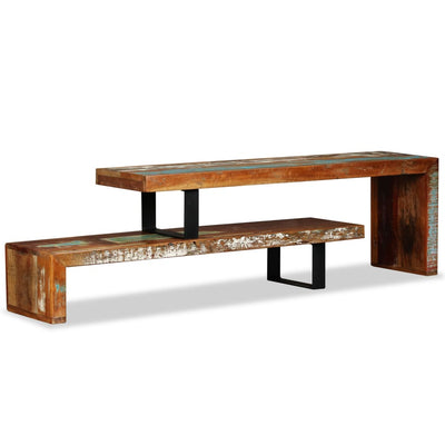 Dealsmate  TV Stand Solid Reclaimed Wood