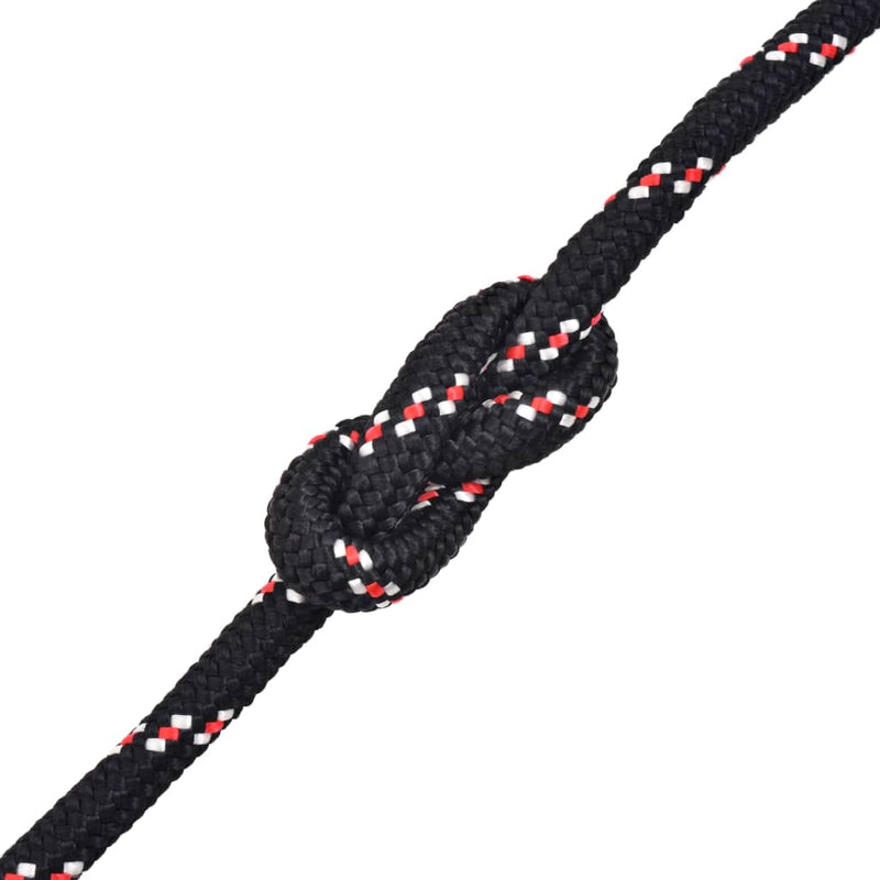 Dealsmate  Marine Rope Polypropylene 6 mm 100 m Black