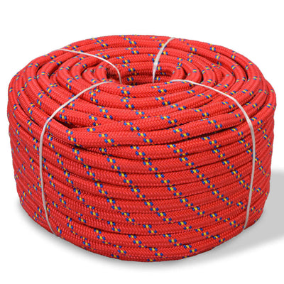 Dealsmate  Marine Rope Polypropylene 6 mm 100 m Red